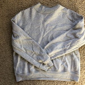 Turtle neck sweat shirt